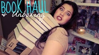 My First BOOKHAUL  UNBOXING [upl. by Astra]