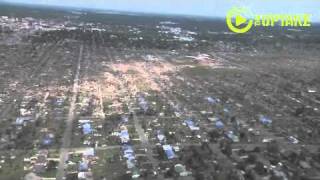 Aerial View Of Joplin Tornado Damage [upl. by Docile]