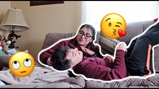 I CANT STOP KISSING YOU PRANK ON BOYFRIEND [upl. by Evelunn]