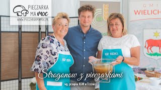 Strogonow z pieczarkami  Przepis KGW w Trzcinicy  pieczarkamamocpl [upl. by Araminta23]