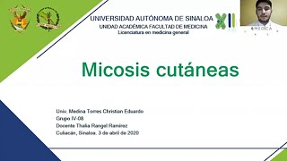 36 Micosis cutáneas [upl. by Namia991]