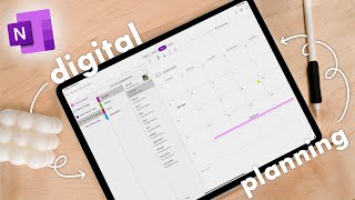 HOW TO OneNote for Digital Planning  FREE Planner [upl. by Shulman51]