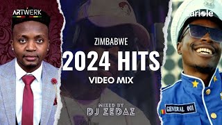 Zim 2024 Hits Video Mix ft Holy Ten Killer T Master H VoltzJT Winky D Scrip Mula amp Many More [upl. by Eelaras]