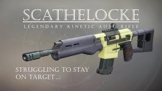 Destiny 2  Scathelocke  Legendary Auto Rifle  PVP Gameplay Review [upl. by Wyly]