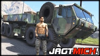 GTA 5 JAGT MICH 92  MILITÄR M977 HEMTT  Deutsch  Grand Theft Auto 5 CHASE ME [upl. by Ahsaret967]