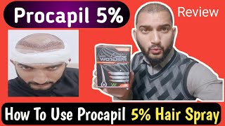 PROCAPIL How To Use Procapil 5 Hair Spray  Procapil 5 Review  Best for Hair Growth piligrow [upl. by Daphene]