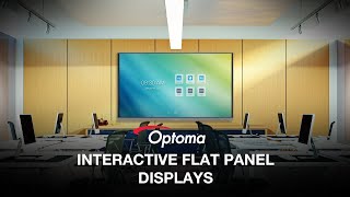 Optoma 2021  Interactive flat panel displays [upl. by Eatnoid569]