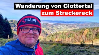 Wanderung von Glottertal aufs Streckereck zurück mit Blick ins Föhrental  kaum frequentierte Tour [upl. by Etnovahs]