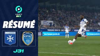 AJ AUXERRE  ESTAC TROYES 2  0  Résumé  AJA  ESTAC  20232024 [upl. by Wilmer]