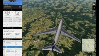 3D Ansicht bei FlightRadar24 [upl. by Grover]