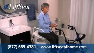 LiftSeat Independence II Powered Toilet Lift for Home Use [upl. by Secunda]