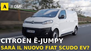 Citroën ëJumpy  Il furgone elettrico di Stellantis e forse Fiat per lavorare in città [upl. by Sargent]