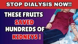 Top 3 Fruits That Detoxed Hundreds of Kidneys and Prevented Dialysis [upl. by Edlitam964]