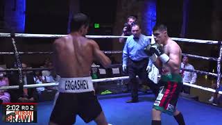 DETROIT BRAWL SHOHJAHON ERGASHEV VS ANGEL HERNANDEZ FULL FIGHT [upl. by Jahdiel]