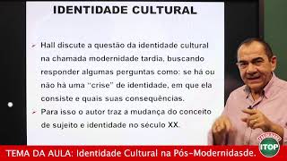 PEDAGOGIA  IDENTIDADE CULTURAL NA PÃ“S MODERNIDADE PARTE 1  Faculdade ITOP [upl. by Airamasor562]