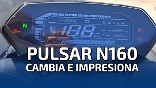 Paparazzi Bajaj Pulsar N160  Cambia e impresiona  Viene definitivamente a golpear la Yamaha [upl. by Yrot666]