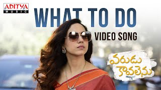 What To Do Video Song Varudu Kaavalenu Songs Naga Shaurya Ritu Varma Lakshmi Sowjanya Vishal C [upl. by Shriver]