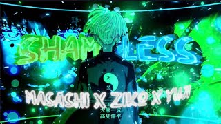 SHAMELESS💔 Anime Mix Special TRIO Collab with masashj and Yujiitadori20 EDITAMV [upl. by Beauregard217]