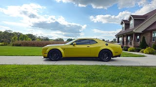 2021 Dodge Challenger Hellcat Redeye Widebody POV 2 [upl. by Erastatus971]