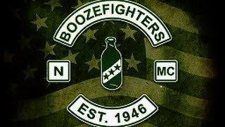 BOOZEFIGHTERS MC FULL MEMBER RIDING IN BREE BELGIUM [upl. by Inatirb]