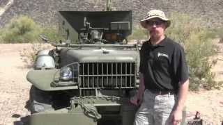 37mm Antitank Gun on a Dodge Weapons Carrier  M6 [upl. by Willumsen]