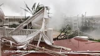 Hurricane Maria video from El Conquistador Hotel in Fajardo Puerto Rico [upl. by Lorusso469]