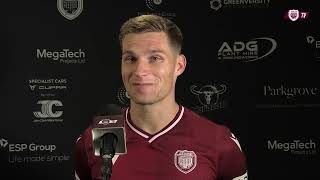 Arbroath 2  0 Annan  Gavin Reilly  Post Match Interview [upl. by Dorej]