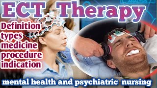 ECT therapy for depression mental health and psychiatric BSC nursing 3rd yearsaimmedical7598 [upl. by Hollerman783]