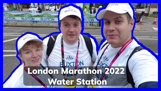 2022 London Marathon Water Station Behind the Scenes [upl. by Cordalia]