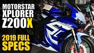 Z200X Motorstar Xplorer 2019 FULL SPECIFICATION  Z2S  CP HOLDER Vibration Test ft my z2s sound 😍 [upl. by Zebulon810]