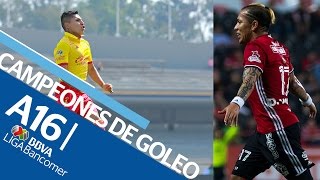 Dayro Moreno y Raúl Ruidíaz campeones de goleo Apertura 2016 [upl. by Leftwich391]