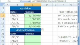 Excel Magic Trick 301 1900 Date Problems and Fixes [upl. by Chace]