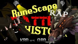 RuneScape Rap Battles of History  KBD vs QBD [upl. by Myrtice]