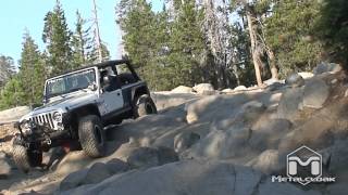 Cloakd LJ on The Rubicon Trail  MetalCloak 35quot LTSA Suspension [upl. by Libna867]