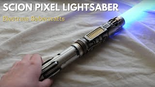 REVIEW Electrum Sabercrafts Scion Neopixel Lightsaber  Ben Solo style Light Weathering [upl. by Hiamerej447]