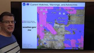 Winter Storm Briefing For Western and Central Wyoming  February 16 2024  6 am [upl. by Benisch]