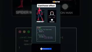 Card Hover Effect HoverEffect cardhovereffects uxdesigner CSSAnimation [upl. by Witty]