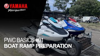 Yamaha Marine Academy PWC Basics 01  How To Prepare At The Boat Ramp [upl. by Shulman]