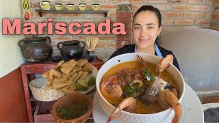 Como hacer MARISCADA fácil y muy SABROSA🦐🦞😋😋 [upl. by Odraode]