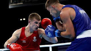 Sean Lazzerini SCO vs Taylor Bevan WAL Commonwealth Games 2022 Final 80kg [upl. by Kalli]