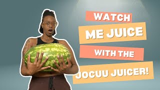 Best Affordable AtHome Juicer 2024  Jocuu Slow Masticating Juicer Review [upl. by Ernesto]