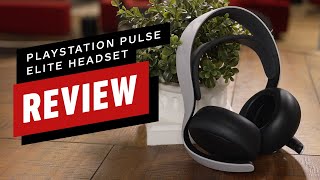 PlayStation Pulse Elite Wireless PS5 Headset Review [upl. by Airdnua]