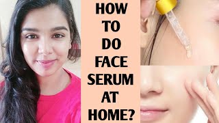 DIY Face Serum with Only 3 NATURAL Ingredients in lockdown  How to get Glowing skin Tamilyoutuber [upl. by Areta]