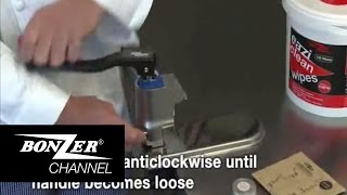 Changing a BONZER® Can Opener Wheel [upl. by Anialram]