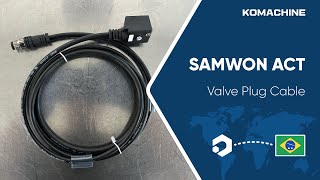 SAMWON ACT  Valve Plug Cable VPBA33P018LD24P  INV05051 [upl. by Mcconaghy]