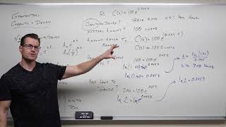 Exponential Growth and Decay Precalculus  College Algebra 66 [upl. by Alimac]