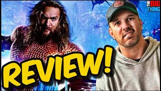 AQUAMAN AND THE LOST KINGDOM Movie Review NON SPOILER  DC [upl. by Okimuy]