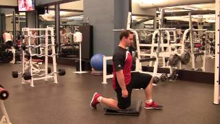 Half Kneeling Glute Posterior Tilt Hard Brace [upl. by Meagher]