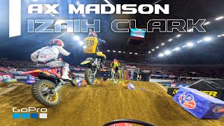 GoPro Arenacross Madness with Izaih Clark [upl. by Alhahs110]