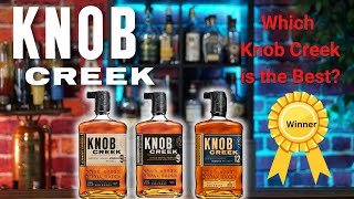 Which Knob Creek Bourbon is the Best  Bourbon Review Knob Creek 9 Knob Creek 12 amp Single Barrel [upl. by Mulry]